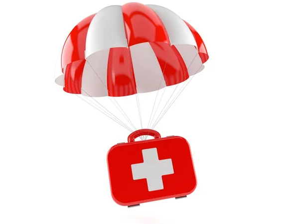 Trousse de premiers soins avec parachute — Photo
