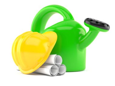 Konteynırı planlarla sulamak