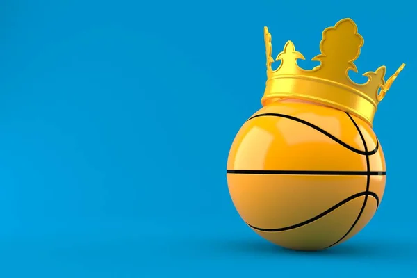 Basketbalový koncept krále — Stock fotografie