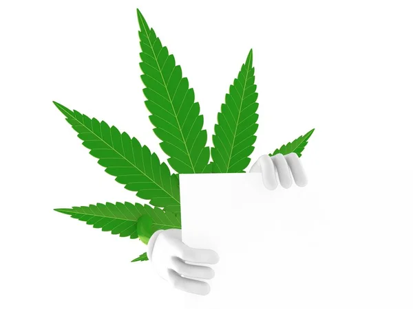Cannabis karaktär — Stockfoto