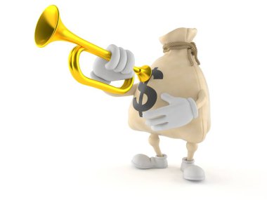 Borazan çalan para çantası karakteri.