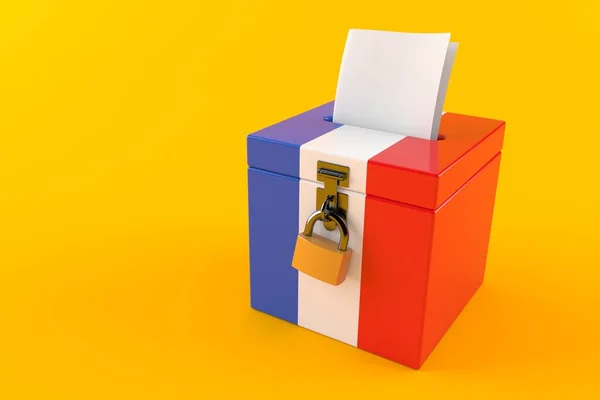 France referendum concept — Stock Photo, Image