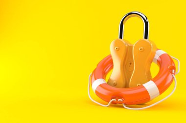 Yaşam şamandıralı asma kilit