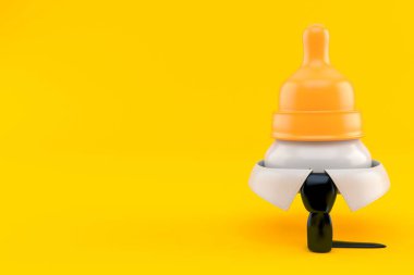 Süt şişeli iş tasması