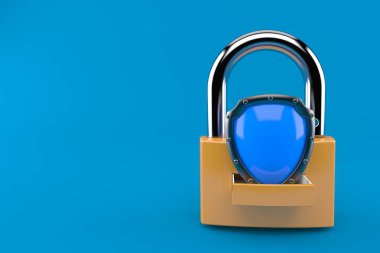 Asma kilit ile kalkan