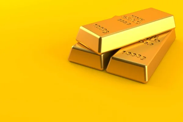 Lingotes de oro — Foto de Stock