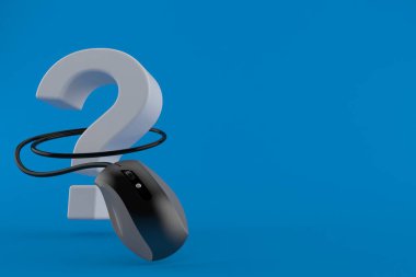 Bilgisayar faresi ile soru işareti