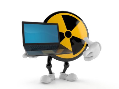 Beyaz arka plan üzerinde izole karikatür karakter