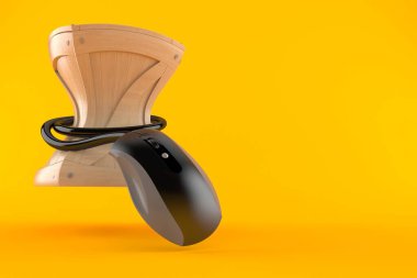 Bilgisayar faresi tarafından sıkıştırılan sandık