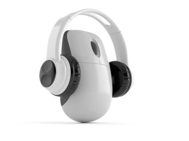 Kulaklıklı bilgisayar faresi