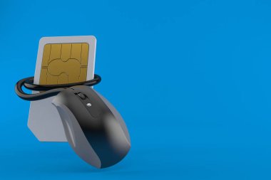 Bilgisayar fareli Sim kart