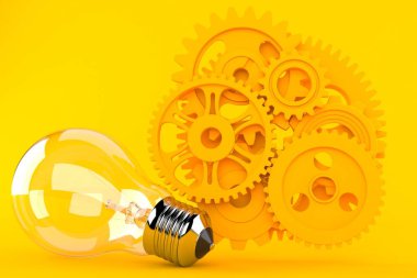 Ampullü takım çalışması arkaplanı