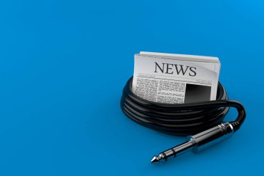 Ses kablosu olan gazete