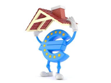 Avrupa para birimi karakteri çatıyı tutuyor