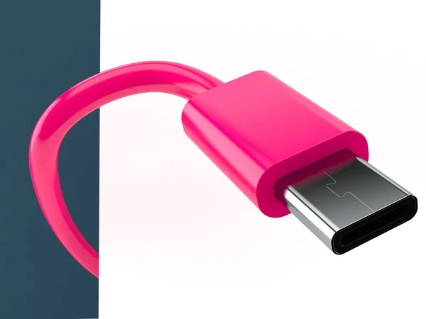 Кабель USB-C — стоковое фото