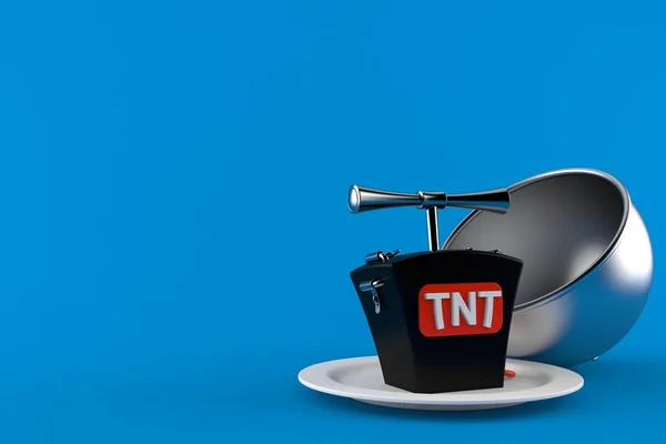 TNT detonator with catering dome