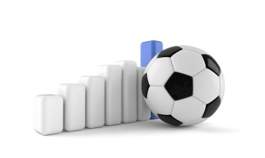 Çizgili futbol topu