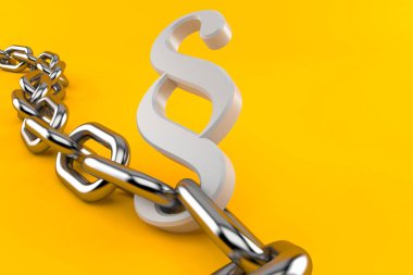 Paragraf sembollü zincir