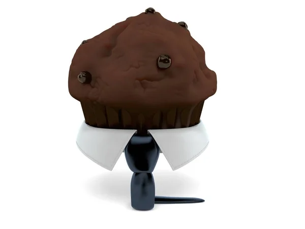 Muffin con cuello de negocios —  Fotos de Stock