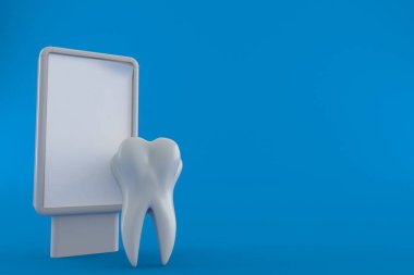 Boş billboardlu diş