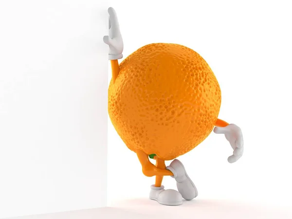 오렌지 문자 — 스톡 사진