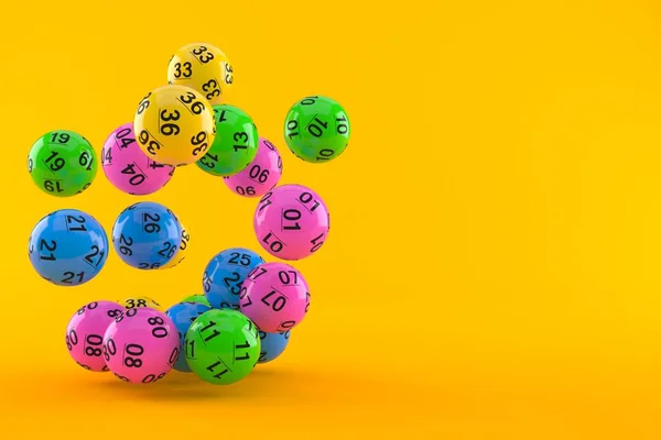 Lottery balls — Stock Photo, Image