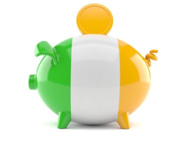 İrlanda bayraklı kumbara