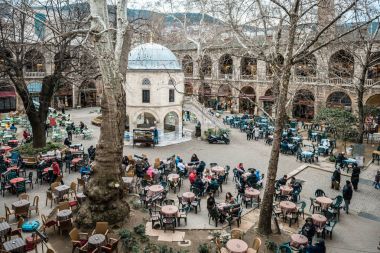 Koza Han ipek market Bursa Türkiye'de.