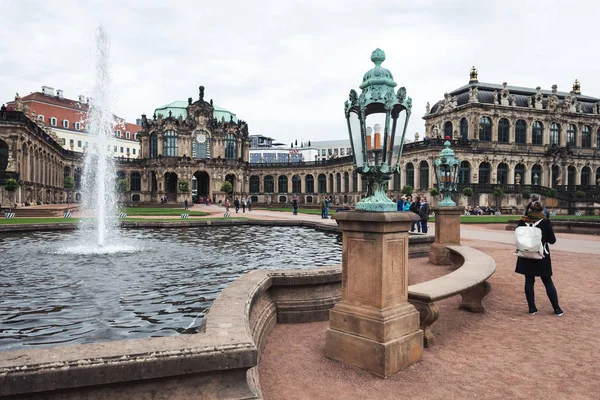 Zwinger Palace em Dresden, Alemanha — Fotografia de Stock