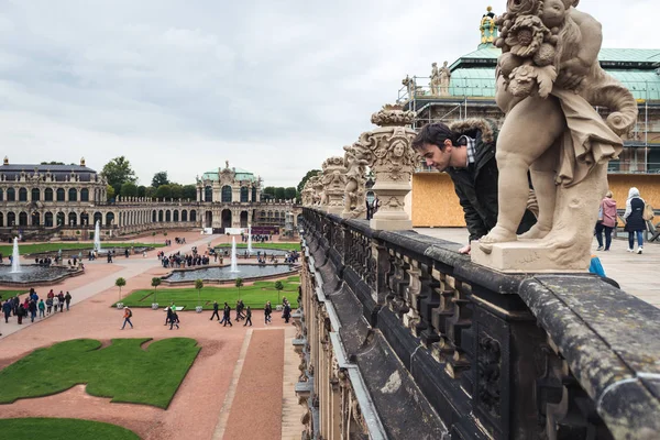 Zwinger Palace em Dresden, Alemanha — Fotografia de Stock