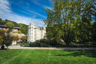 Karlovy Vary veya Carlsbad'da western Bohemia, Çek Cumhuriyeti