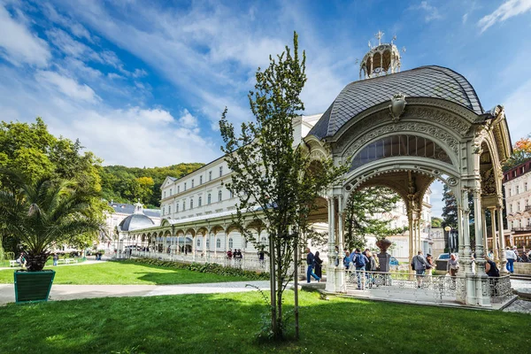 Karlovy Vary veya Carlsbad'da western Bohemia, Çek Cumhuriyeti