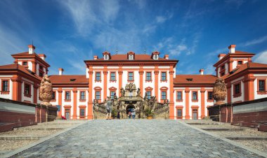 Çek Cumhuriyeti Prag 'daki Troja Sarayı