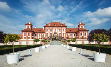 Çek Cumhuriyeti Prag 'daki Troja Sarayı