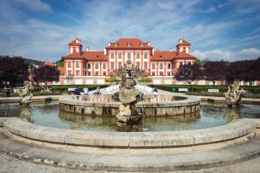 Çek Cumhuriyeti Prag 'daki Troja Sarayı