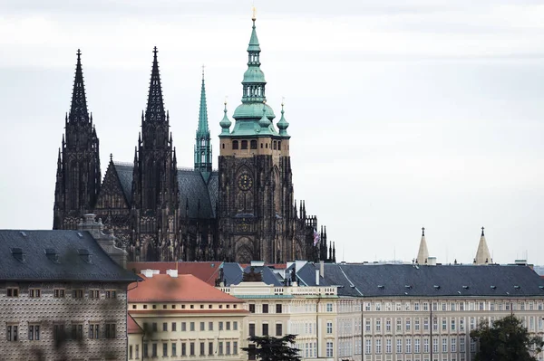 St. Vitus Cathedral in Prague, Czech Republic — Stock Photo, Image