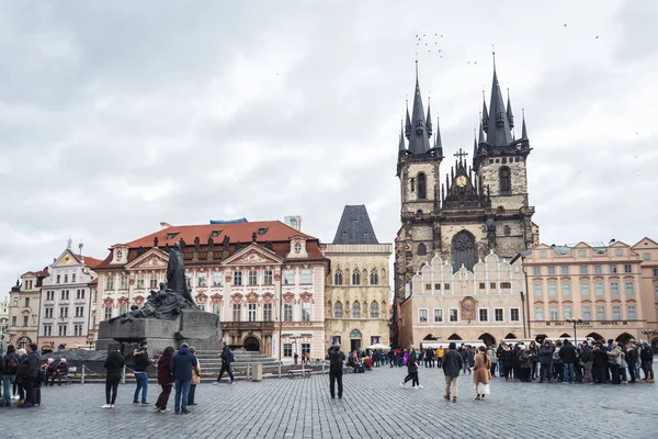 Renovation of Town Hall in Prague, Czech Republic — Stock Photo, Image