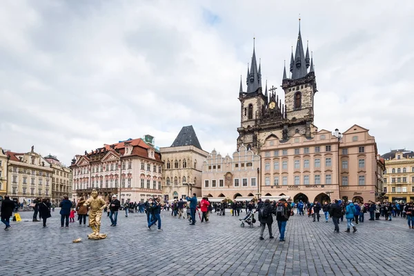 Old Town Square in Prague, Czech Republic — Stock Photo, Image