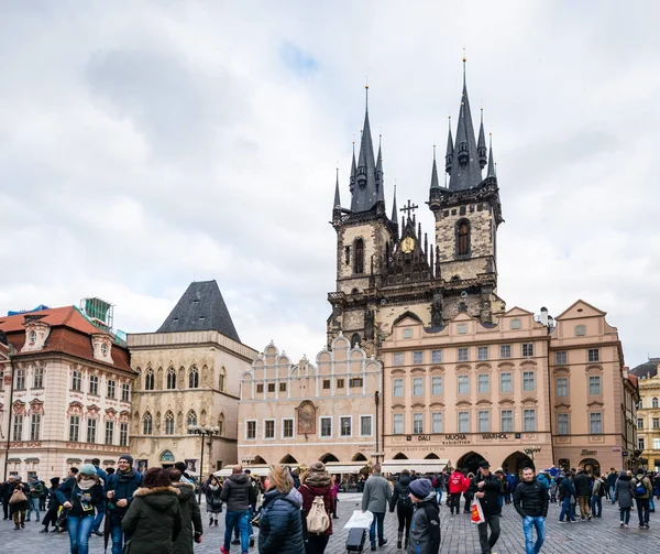 Old Town Square in Prague, Czech Republic — Stock Photo, Image