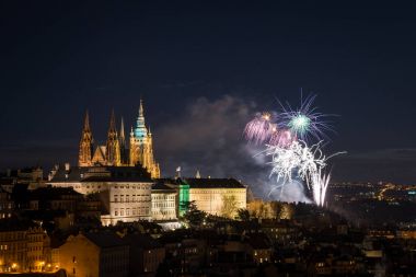 Gece, Saint Vitus Katedrali Çek Cumhuriyeti Prag