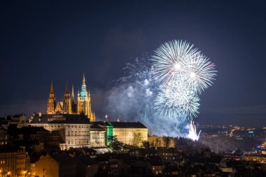 Gece, Saint Vitus Katedrali Çek Cumhuriyeti Prag