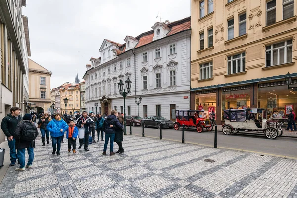 Ciudad vieja en Prague, República Checa — Foto de Stock