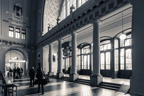 Hall i Prags centralstation — Stockfoto