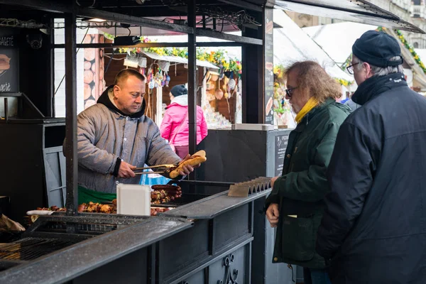 Praga Mercados de Pascua en la Plaza de la Ciudad Vieja — Foto de Stock