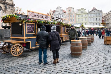 Prag Paskalya piyasalar eski şehir Meydanı