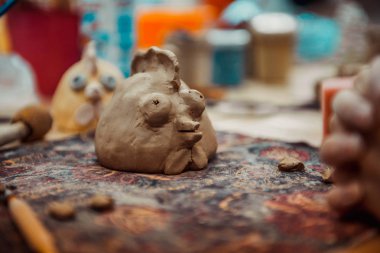 Çocuk el sculpts