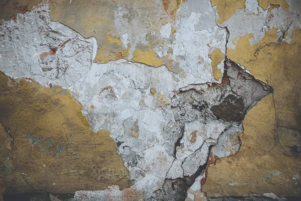 Пофарбована тріщина текстури стіни — стокове фото