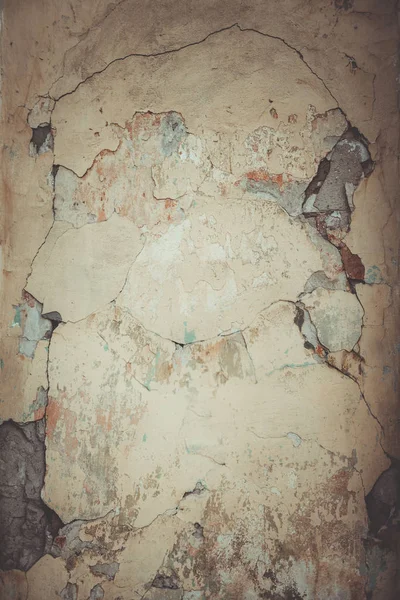 Painted cracked wall texture — Stock Photo, Image