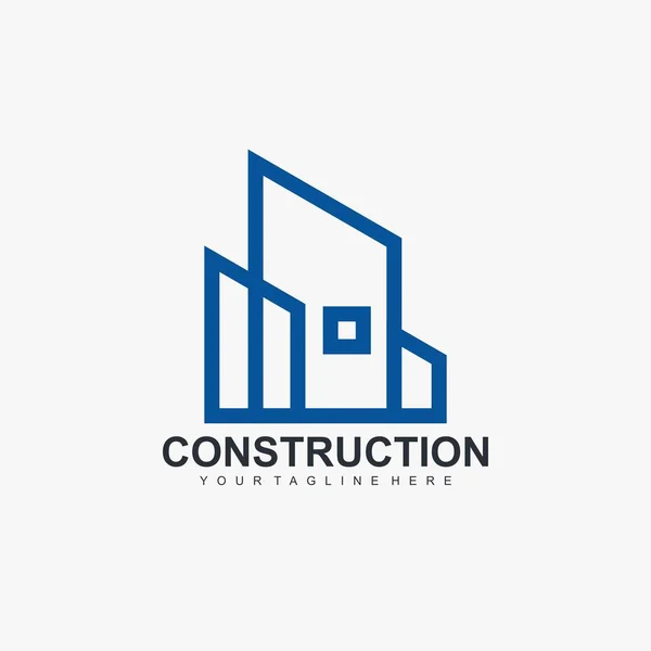 Елемент Логотипу Домашнього Будівництва — стоковий вектор