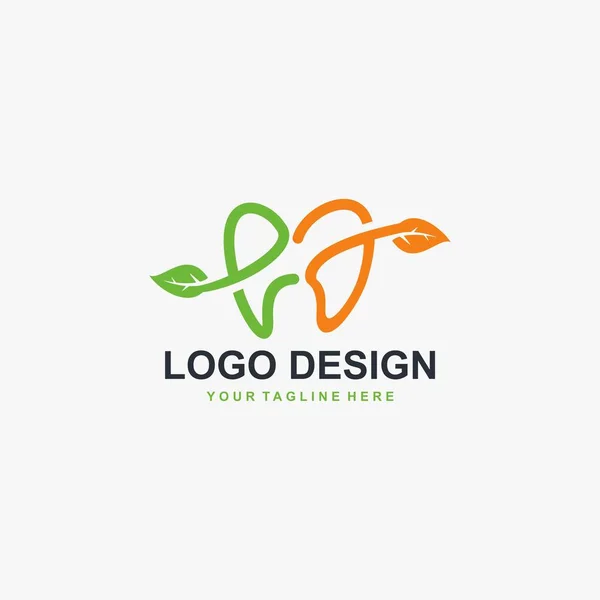 Stomatologiczne Ziołowe Logo Wektor Projektowania Abstrakcyjny Znak Logo Dentysty Ilustracja — Wektor stockowy